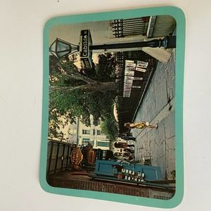 Postcard Pirate & Cabildo Alley New Orleans Blue Border